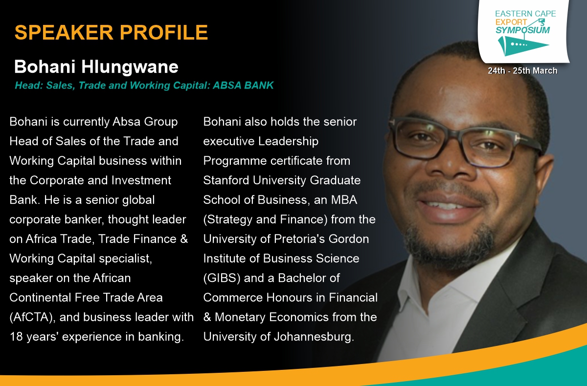 Read more about the article Bohani Hlungwane – ABSA Africa Continental Free Trade Area