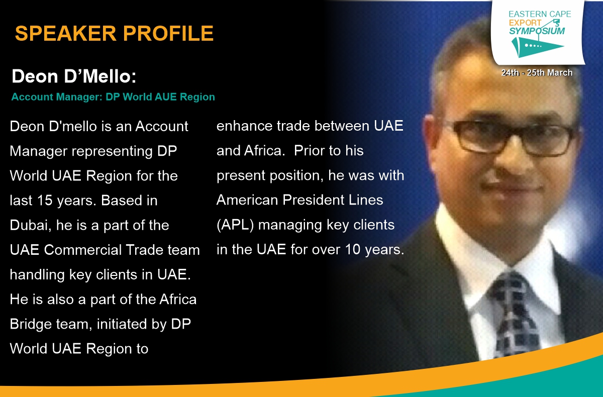 Read more about the article Deon D’mello – Dubai – Gateway to 3 Billion Consumers